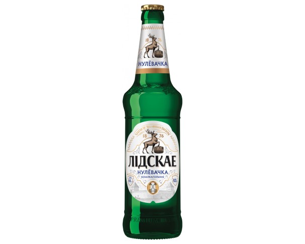 Пиво ЛИДСКОЕ Нулёвочка б/а 500мл ст/б / интернет-магазин напитков Лоза в Улан-Удэ