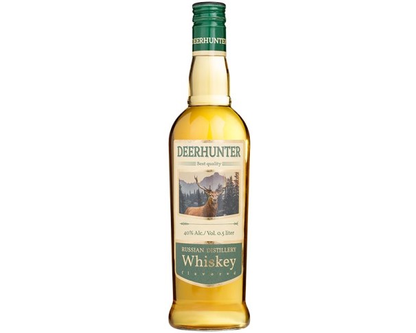 Настойка горькая ДИРХАНТЕР со вкусом виски 40% 500мл / интернет-магазин напитков Лоза в Улан-Удэ