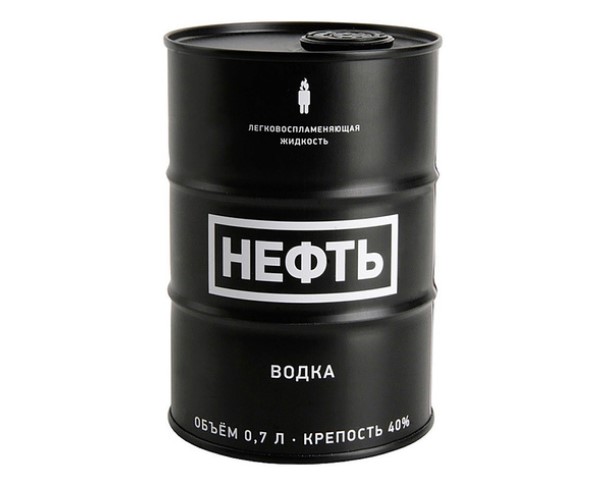 Водка НЕФТЬ №5 40% 700мл / интернет-магазин напитков Лоза в Улан-Удэ