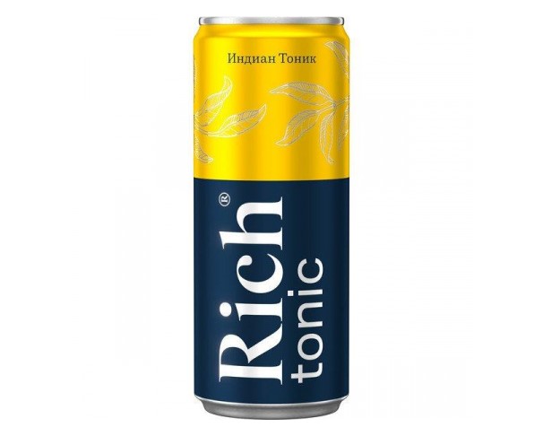 Вода газ. РИЧ Индиан тоник 330мл ж/б / интернет-магазин напитков Лоза в Улан-Удэ