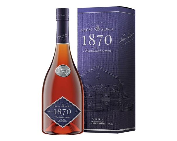 Коньяк России АБРАУ-ДЮРСО 1870 КВВК 40% 700 п/у / интернет-магазин напитков Лоза в Улан-Удэ