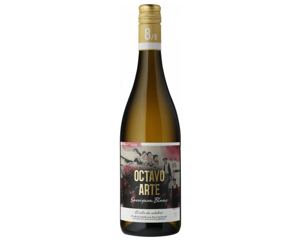 Вино ОКТАВО АРТЕ Совиньон Блан белое полусухое 11,5% 750мл / интернет-магазин напитков Лоза в Улан-Удэ