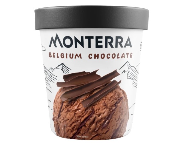 Мороженое МОНТЕРРА Шоколад 480мл БЗМЖ / интернет-магазин напитков Лоза в Улан-Удэ