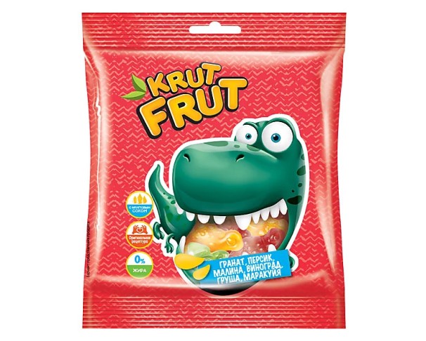 Жевательный мармелад Крут Фрут Динозаврики 70г / интернет-магазин напитков Лоза в Улан-Удэ