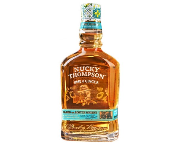 Настойка полусладкая НАКИ ТОМПСОН Лайм и имбирь на основе виски 35% 500мл / интернет-магазин напитков Лоза в Улан-Удэ