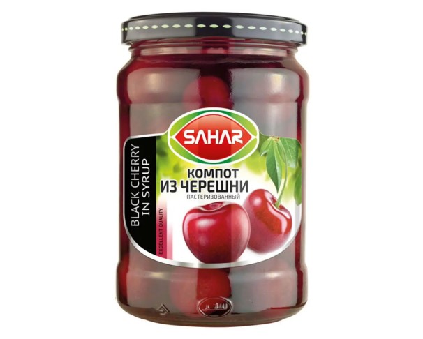 Компот SAHAR Черешня 680мл ст/б / интернет-магазин напитков Лоза в Улан-Удэ
