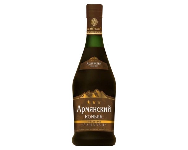 Коньяк ЗАНАЗАН 3 года 40% 500мл / интернет-магазин напитков Лоза в Улан-Удэ