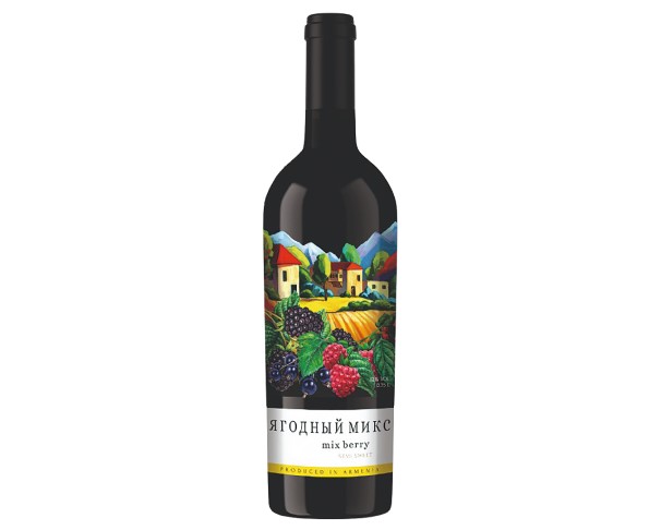 Алкогольная плодовая продукция ЯГОДНЫЙ МИКС полусладкое 12% 750мл (СТМ) / интернет-магазин напитков Лоза в Улан-Удэ