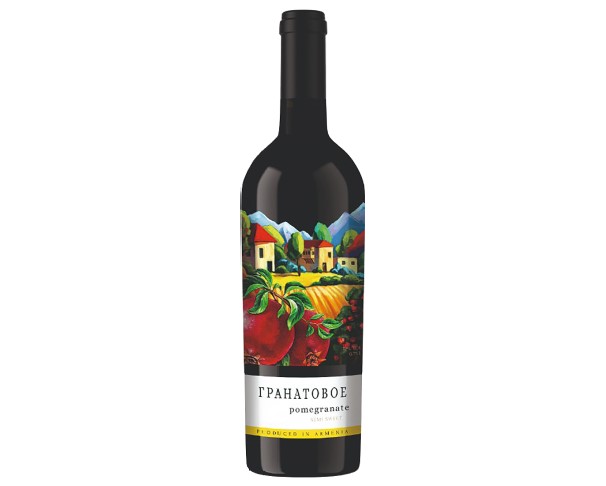 Алкогольная плодовая продукция ГРАНАТОВОЕ полусладкое 12% 750мл (СТМ) / интернет-магазин напитков Лоза в Улан-Удэ