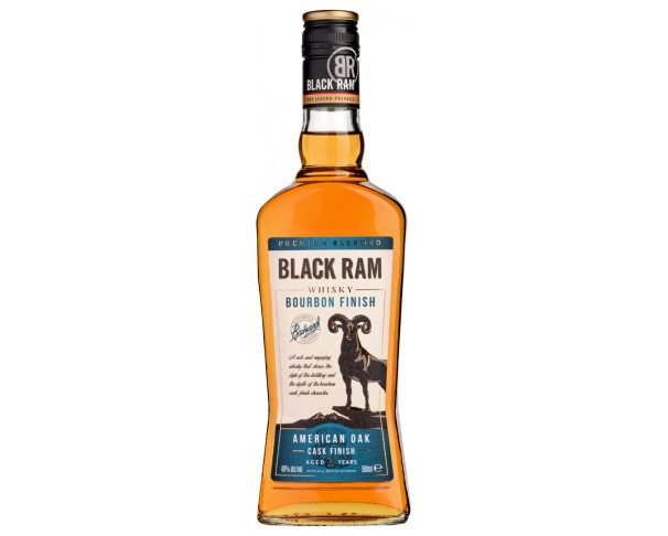 Виски БЛЭК РЭМ Финиш 3 года 40% 500мл / интернет-магазин напитков Лоза в Улан-Удэ