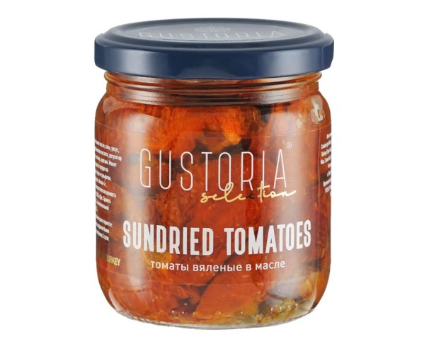 Томаты GUSTORIA вяленые в подс.масле 210г с/б / интернет-магазин напитков Лоза в Улан-Удэ