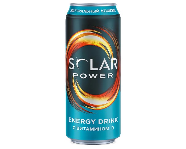 Напиток энергетический СОЛАР ПАУЭР 430мл ж/б / интернет-магазин напитков Лоза в Улан-Удэ