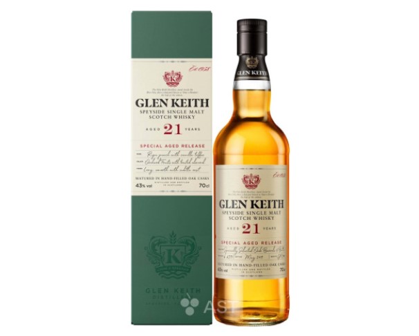 Виски ГЛЕН КИТ 21 год 43% 700мл п/у / интернет-магазин напитков Лоза в Улан-Удэ