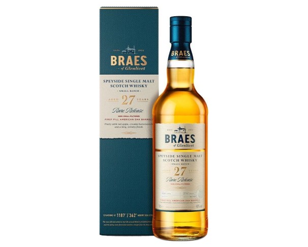 Виски БРЭЙЗ ОФ ГЛЕНЛИВИТ 27 лет 48% односолодовый 700мл п/у / интернет-магазин напитков Лоза в Улан-Удэ