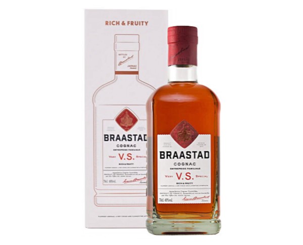 Коньяк БРАСТАД VS 40% 700мл п/у / интернет-магазин напитков Лоза в Улан-Удэ