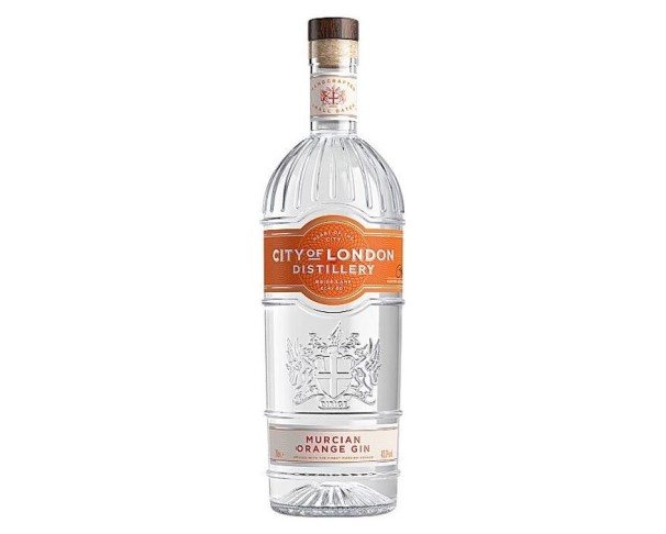 Джин СИТИ ОФ ЛОНДОН со вкусом красного апельсина 40,3% 700мл / интернет-магазин напитков Лоза в Улан-Удэ