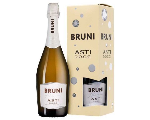 Вино игристое БРУНИ Асти белое сладкое 7,5% 750мл п/у / интернет-магазин напитков Лоза в Улан-Удэ