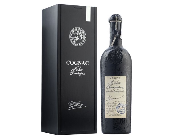 Коньяк ЛЕРО Птит Шампань 1990 48% 700мл п/у (дерево) / интернет-магазин напитков Лоза в Улан-Удэ