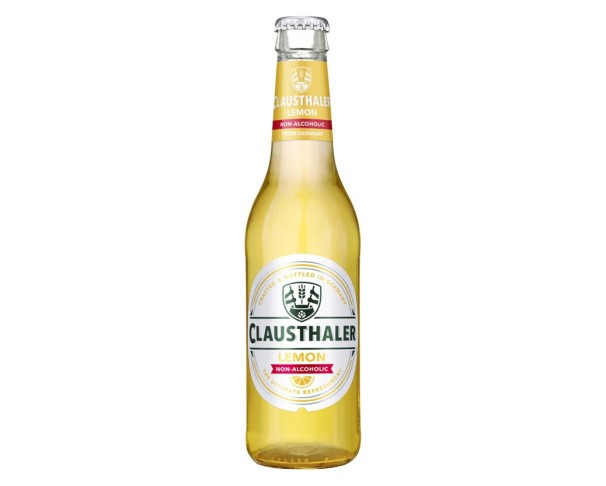 Пиво КЛАУСТАЙЛЕР Лимон б/а 330 мл ст/б / интернет-магазин напитков Лоза в Улан-Удэ
