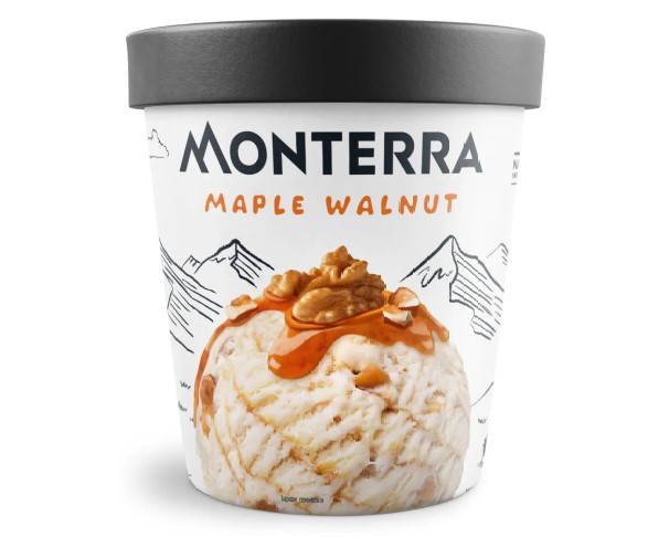 Мороженое МОНТЕРРА Грецкий орех 480мл БЗМЖ / интернет-магазин напитков Лоза в Улан-Удэ