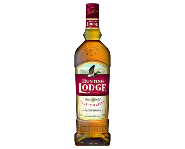 Виски ХАНТИНГ ЛОДЖ 40% 1л / интернет-магазин напитков Лоза в Улан-Удэ