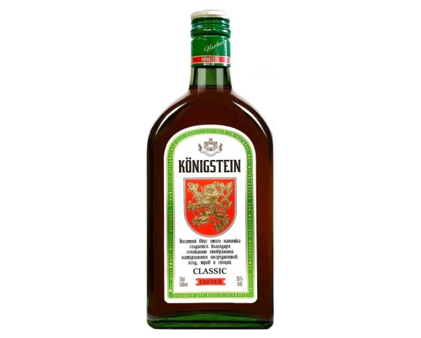 Ликер КЕНИГШТАЙН Классик 35% 500мл / интернет-магазин напитков Лоза в Улан-Удэ
