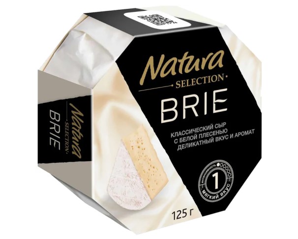 Сыр NATURA Бри 60% 125г БЗМЖ / интернет-магазин напитков Лоза в Улан-Удэ