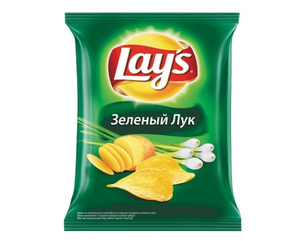 Чипсы ЛЭЙС Зеленый лук 70г / интернет-магазин напитков Лоза в Улан-Удэ
