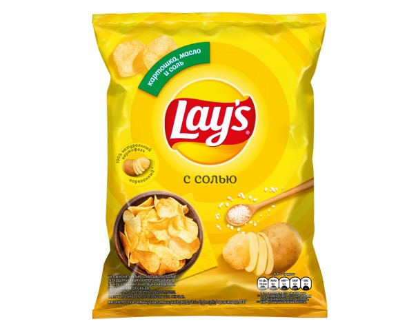Чипсы ЛЭЙС Соль 70г / интернет-магазин напитков Лоза в Улан-Удэ