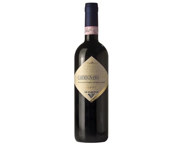 Вино ЛЕ ФАРНЕТЕ Карминьяно красное сухое 14% 750мл / интернет-магазин напитков Лоза в Улан-Удэ