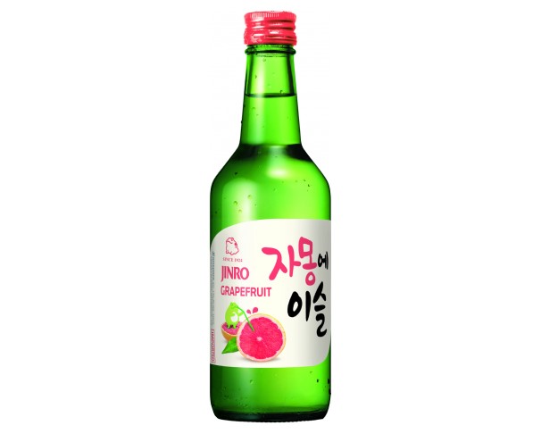 Напиток спиртной СОДЖУ Джинро Грейпфрут 13% 360мл / интернет-магазин напитков Лоза в Улан-Удэ