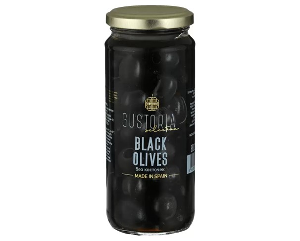 Маслины GUSTORIA б/к 358г с/б / интернет-магазин напитков Лоза в Улан-Удэ