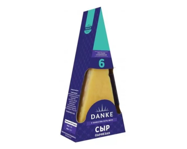 Сыр ДАНКЕ Пармезан 40% 180г БЗМЖ / интернет-магазин напитков Лоза в Улан-Удэ