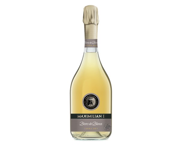 Вино игристое МАКСИМИЛИАН I Блан Де Блан белое брют 11,5% 750мл / интернет-магазин напитков Лоза в Улан-Удэ