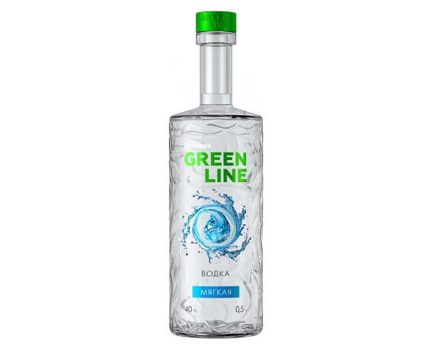 Водка БУЛЬБАШЪ Гринлайн Мягкая 40% 500мл / интернет-магазин напитков Лоза в Улан-Удэ