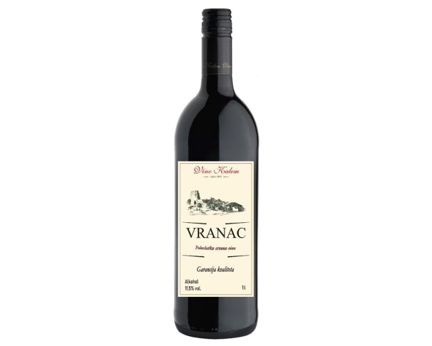 Вино КАЛЕМ Вранц красное полусладкое 1л / интернет-магазин напитков Лоза в Улан-Удэ