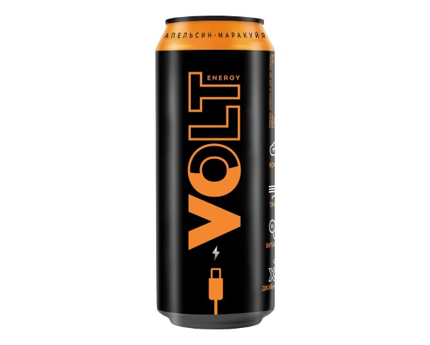 Напиток энерг ВОЛЬТ Апельсина маракуйя 450мл / интернет-магазин напитков Лоза в Улан-Удэ