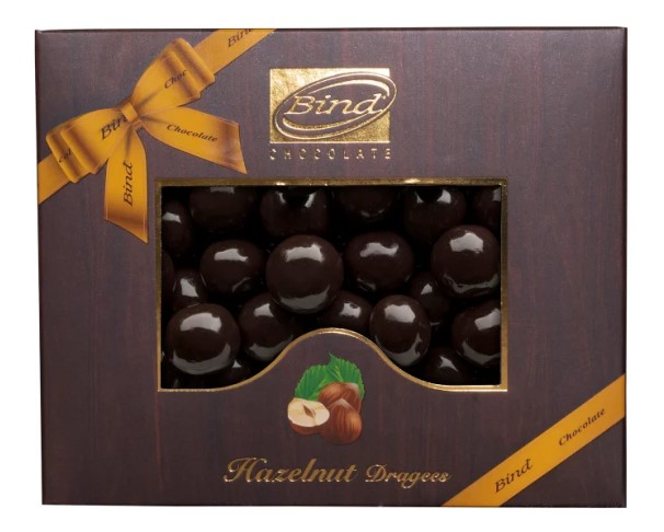 Шок драже БИНД Фундук в шоколаде 100г картон / интернет-магазин напитков Лоза в Улан-Удэ