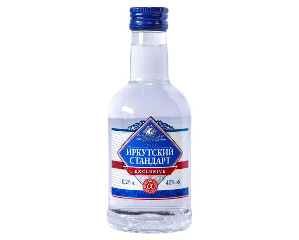 Водка ИРКУТСКИЙ СТАНДАРТ 40% 250мл / интернет-магазин напитков Лоза в Улан-Удэ