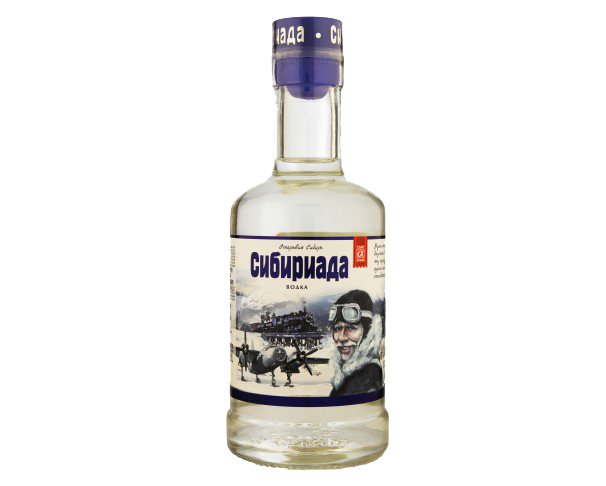 Водка СИБИРИАДА 40% 250мл / интернет-магазин напитков Лоза в Улан-Удэ