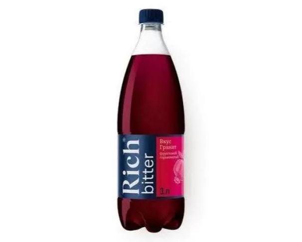Вода газ. РИЧ Индиан гранат 1л / интернет-магазин напитков Лоза в Улан-Удэ