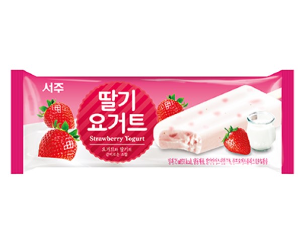 Эскимо Соджу клубника-йогурт 70г БЗМЖ / интернет-магазин напитков Лоза в Улан-Удэ