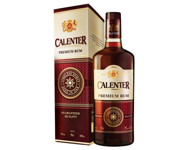 Ром КАЛЕНТЕР Премиум 42,8% 750мл п/у / интернет-магазин напитков Лоза в Улан-Удэ