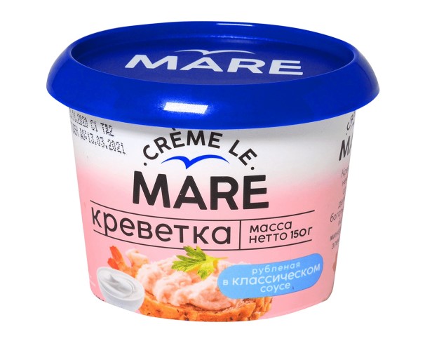 Креветка БАЛТИЙСКИЙ БЕРЕГ в классическом соусе 150г / интернет-магазин напитков Лоза в Улан-Удэ