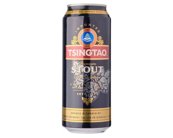 Пиво ЦИНДАО Стаут темное 4,8% 500мл ж/б / интернет-магазин напитков Лоза в Улан-Удэ