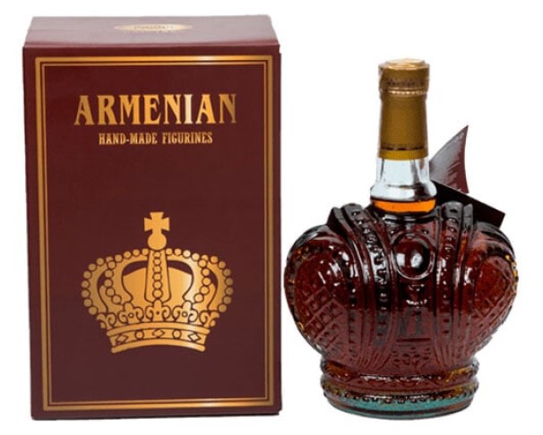 Коньяк ПЯТЬ ЗВЕЗД 5 лет Корона 40% 500мл п/у / интернет-магазин напитков Лоза в Улан-Удэ