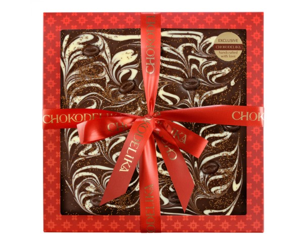 Шоколад ШОКОДЕЛИКА темный с кофе 200г / интернет-магазин напитков Лоза в Улан-Удэ