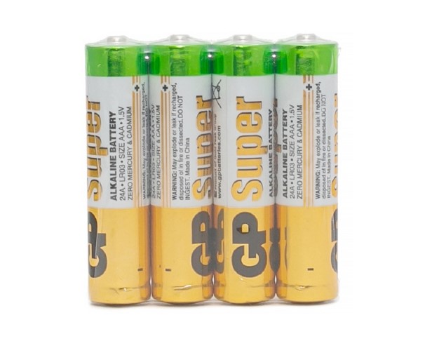 Батарейки GP LR-03 AA 4шт / интернет-магазин напитков Лоза в Улан-Удэ