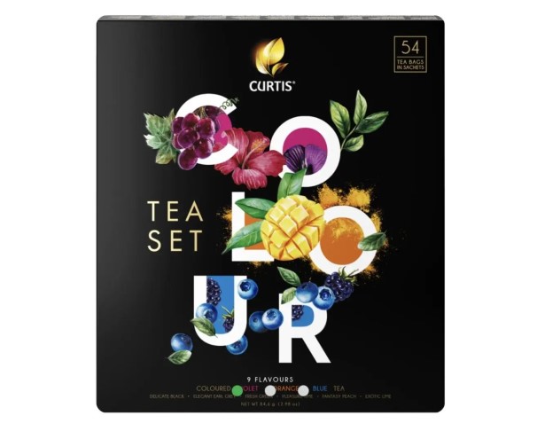 Чай КЁРТИС Колор ассорти 54пак / интернет-магазин напитков Лоза в Улан-Удэ