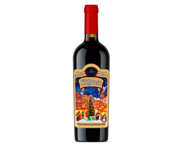 Алкогольная продукция плодовая ГЛИНТВЕЙН красное полусладкое 11% 750мл / интернет-магазин напитков Лоза в Улан-Удэ